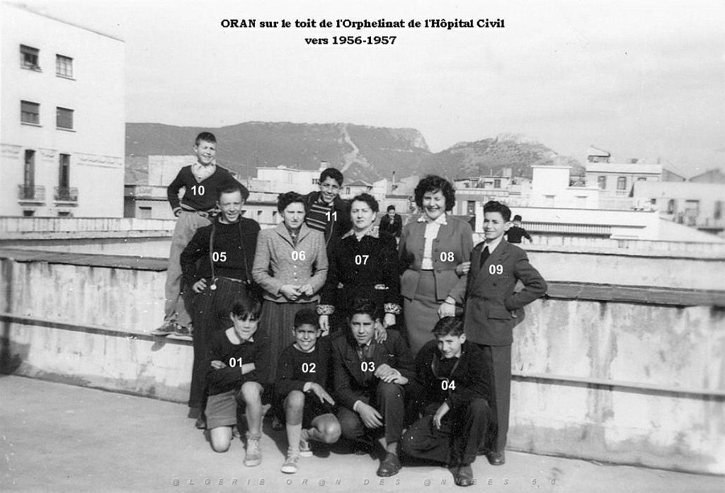 ORAN - Orphelinat de l hopital civil 1956 1957.jpg